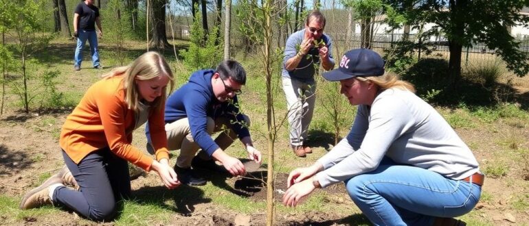 Посадка деревьев как благотворительная акция: организация и польза