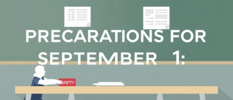 Школьные сборы к 1 сентября: организация и координация