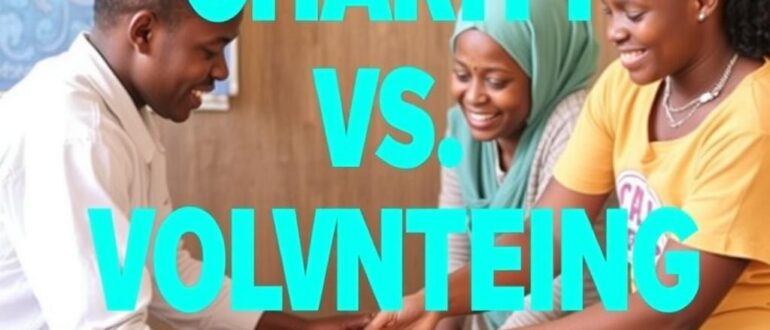 Благотворительность vs волонтёрство: в чём разница